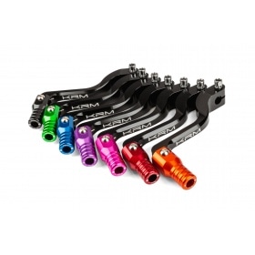 Pārnesumu pārslēgšanas svira KRM melna / violeta Derbi