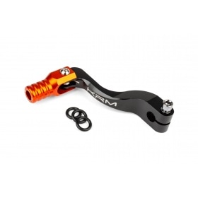 Pārnesumu pārslēgšanas svira KRM melna / oranža Minarelli AM6