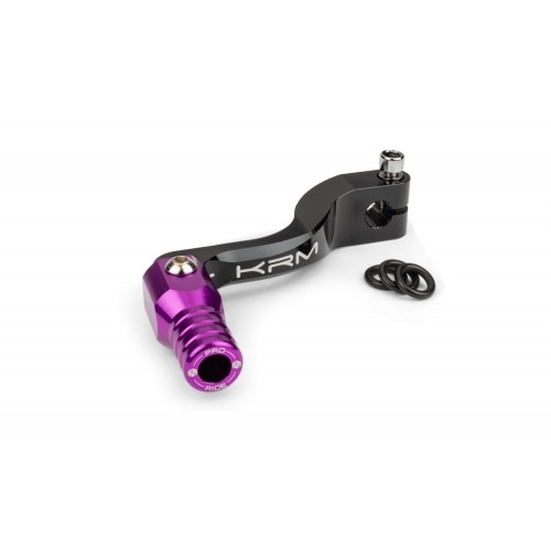 Pārnesumu pārslēgšanas svira KRM melna / violeta Minarelli AM6 Pārnesumu pārslēgšanas svira KRM melna / violeta Minarelli AM6