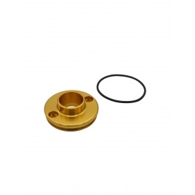Silencer End Cap KRM 70 - 90 alu gold