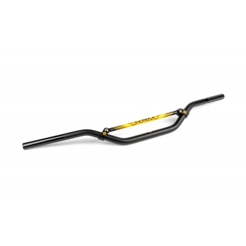 Handlebar 22mm KRM black / yellow Handlebar 22mm KRM black / yellow
