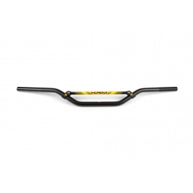 Handlebar 22mm KRM black / yellow