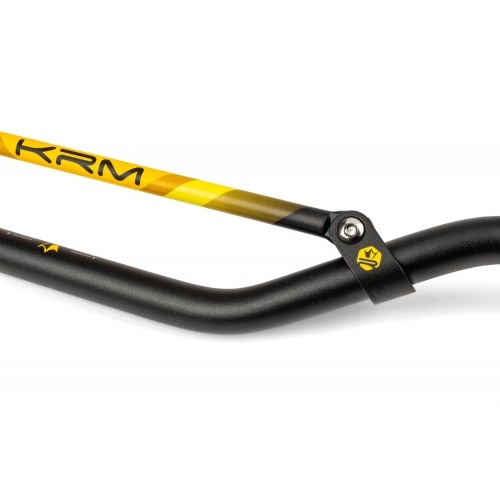 Handlebar 22mm KRM black / yellow Handlebar 22mm KRM black / yellow