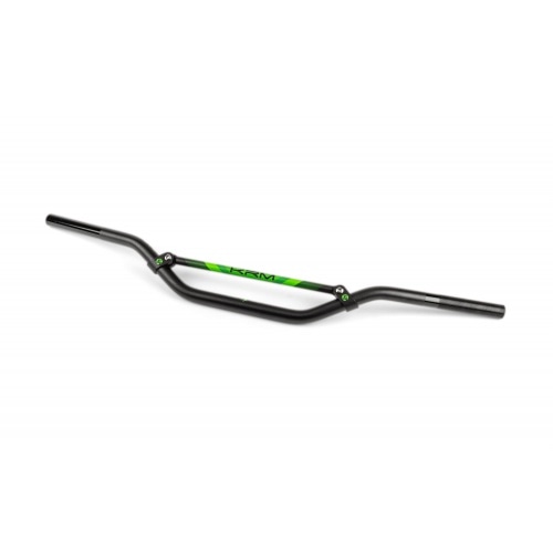 Handlebar 22mm KRM black / green Handlebar 22mm KRM black / green