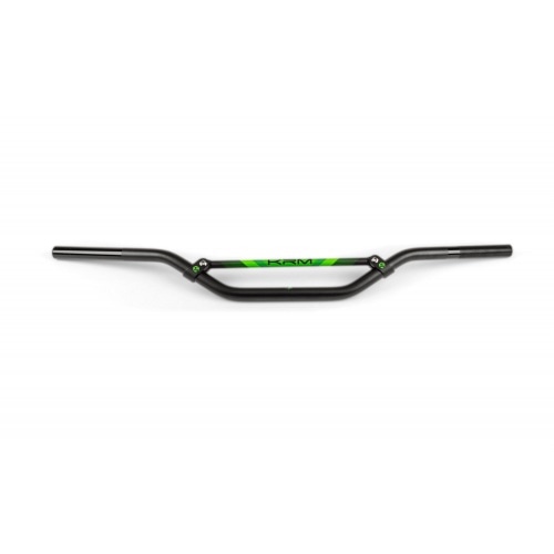 Handlebar 22mm KRM black / green Handlebar 22mm KRM black / green