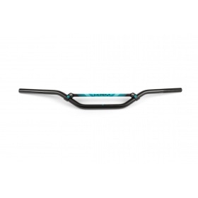 Handlebar 22mm KRM black / turquoise
