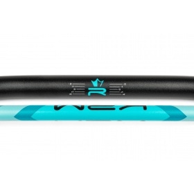 Handlebar 22mm KRM black / turquoise