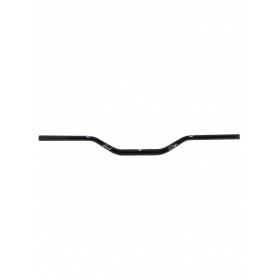 Handlebar 28mm KRM PATRIOT with pad white / hologram