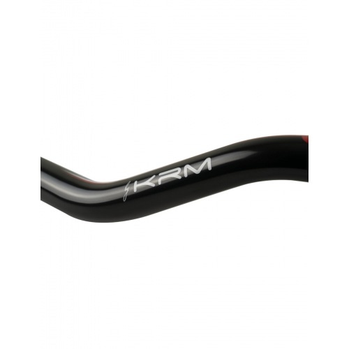 Handlebar 28mm KRM PATRIOT with pad white / hologram Handlebar 28mm KRM PATRIOT with pad white / hologram