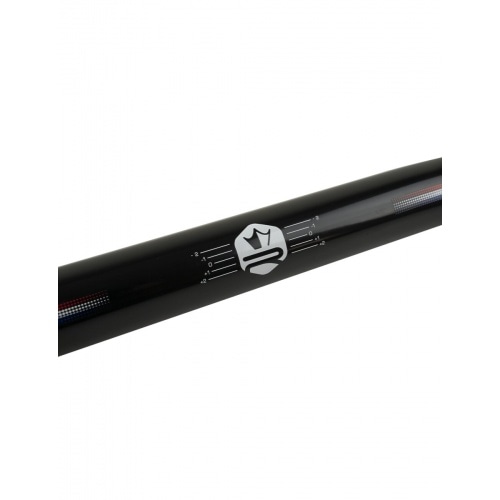 Handlebar 28mm KRM PATRIOT with pad white / hologram Handlebar 28mm KRM PATRIOT with pad white / hologram