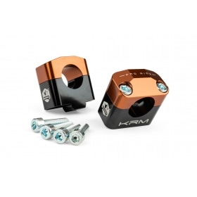Handlebar Clamps 28mm KRM black / bronze