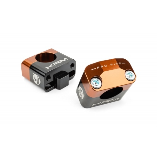 Handlebar Clamps 28mm KRM black / bronze Handlebar Clamps 28mm KRM black / bronze