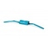Handlebar 28mm KRM turquoise / hologram with pad Handlebar 28mm KRM turquoise / hologram with pad