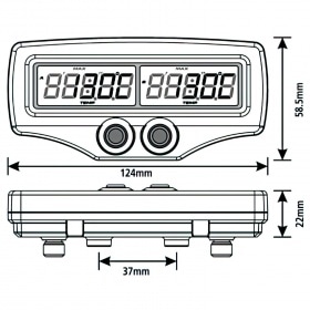 Dual EGT meter, KOSO Digital
