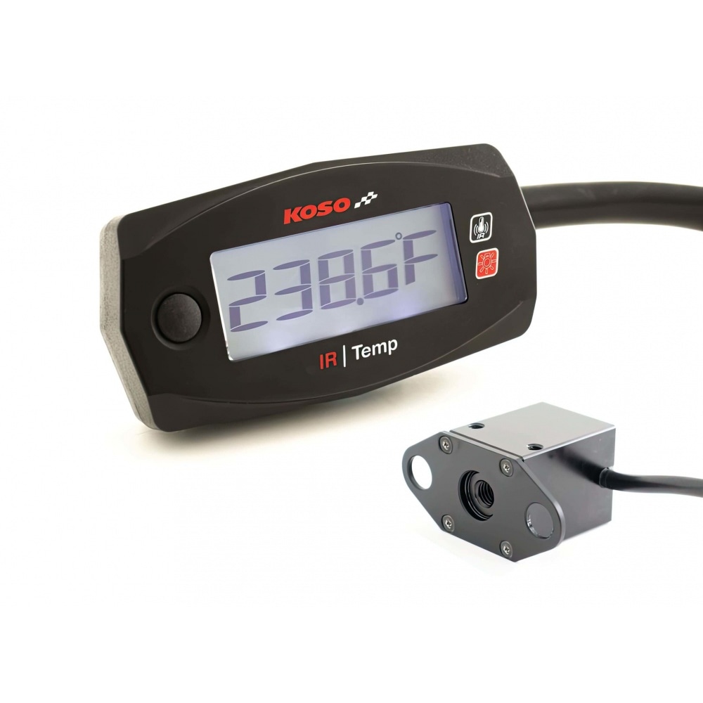 Infrared Tire Temperature Gauge Koso MINI 4 IFR incl. sensor