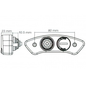 Spidometrs Koso DB EX-02