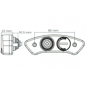 Spidometrs Koso DB EX-02