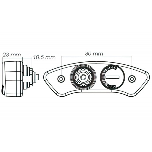 Spidometrs Koso DB EX-02 Spidometrs Koso DB EX-02