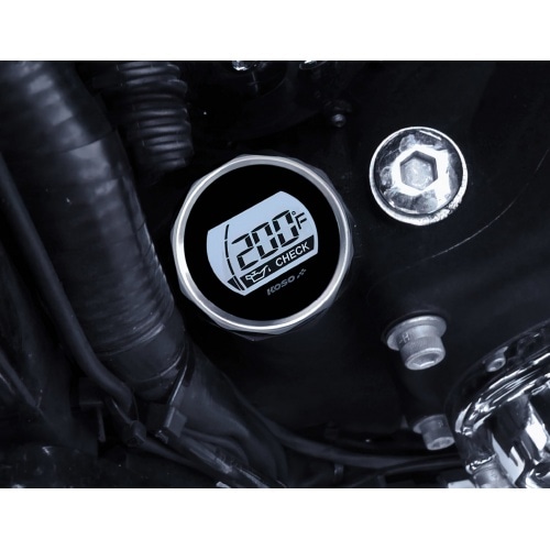Oil Dipstick digital Koso chrome Harley Davidson Touring after 2017 Oil Dipstick digital Koso chrome Harley Davidson Touring after 2017