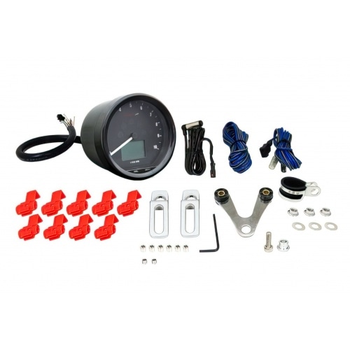 Spidometrs Koso D64 melns 10000 apgr./min Spidometrs Koso D64 melns 10000 apgr./min