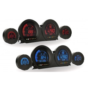 Dashboard 4 instruments Koso HD-03 Harley Davidson Touring 2014-2020