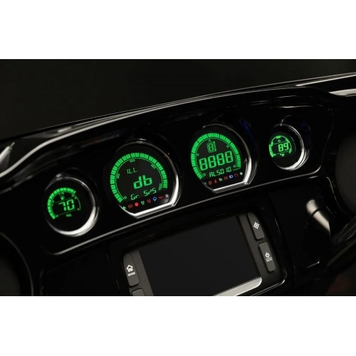 Dashboard Koso HD-06 Harley Davidson® Touring 2014 - 2021 Red Dashboard Koso HD-06 Harley Davidson® Touring 2014 - 2021 Red