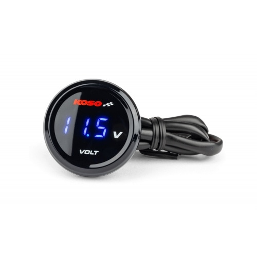 Voltmeter digital Koso Coin blue Voltmeter digital Koso Coin blue
