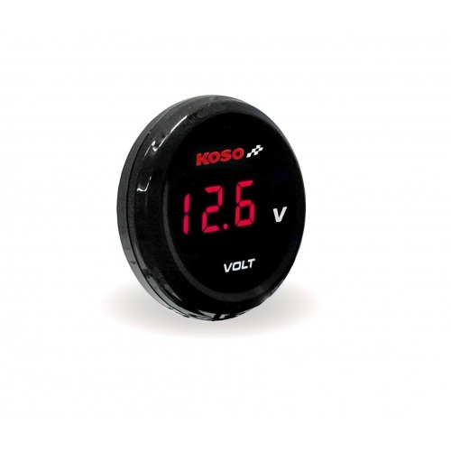 Voltmeter digital Koso Coin red Voltmeter digital Koso Coin red