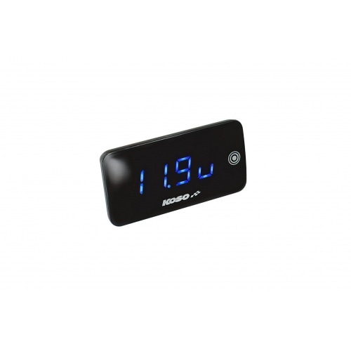 Voltmeter / Thermometer Slim NG blue Voltmeter / Thermometer Slim NG blue