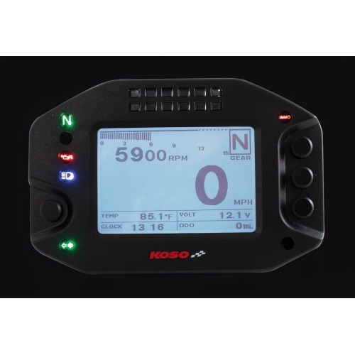 Daudzfunkcionāls spidometrs Koso RS2 Daudzfunkcionāls spidometrs Koso RS2