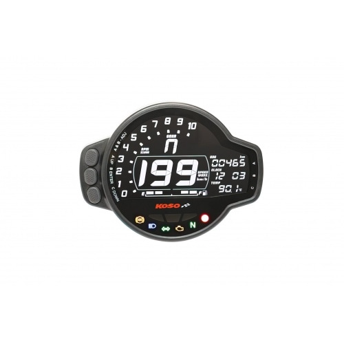 Speedometer digital Koso MS-01 0-199 km/h CE / homologated Speedometer digital Koso MS-01 0-199 km/h CE / homologated