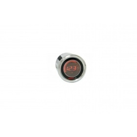 Koso Voltmeter D48 red lighting