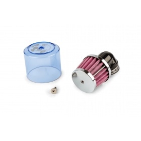 Gaisa filtrs Racing zils caurspīdīgs