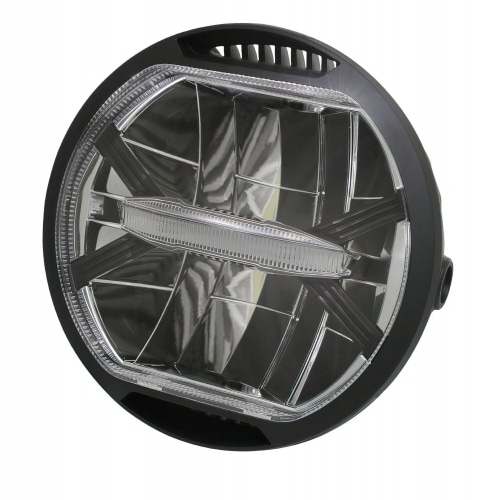 Headlight LED d.170mm Koso Thunderbolt w. CE marking Headlight LED d.170mm Koso Thunderbolt w. CE marking