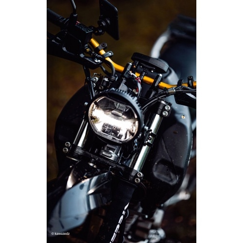 Headlight LED d.170mm Koso Thunderbolt w. CE marking Headlight LED d.170mm Koso Thunderbolt w. CE marking