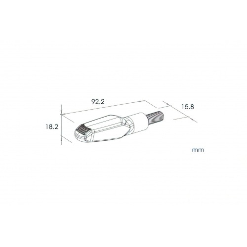 Indicators LED Koso GW-01 w. CE marking Indicators LED Koso GW-01 w. CE marking