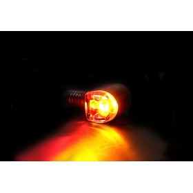 Indikatori LED ar aizmugurējo gaismu Koso Nano melns