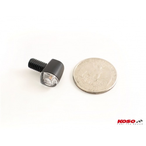 Indikatori LED ar aizmugurējo gaismu Koso Nano melns Indikatori LED ar aizmugurējo gaismu Koso Nano melns