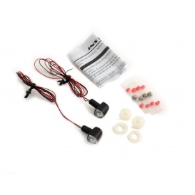 Indikatori LED ar aizmugurējo gaismu Koso Nano melns