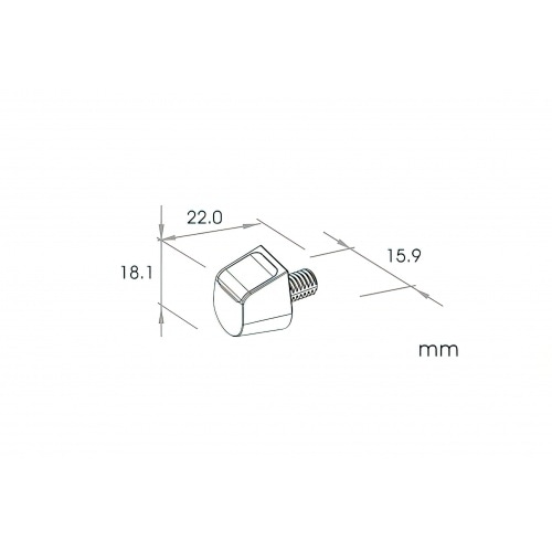 Indikators ar aizmugurējās gaismas LED Koso Ion Indikators ar aizmugurējās gaismas LED Koso Ion