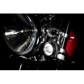 Miglas lukturi LED Koso Aurora melns