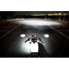 Miglas lukturi LED Koso Aurora melns