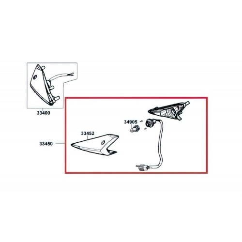 Indicator front left – original spare part Kymco Agility RS 12 inch Indicator front left – original spare part Kymco Agility RS 12 inch