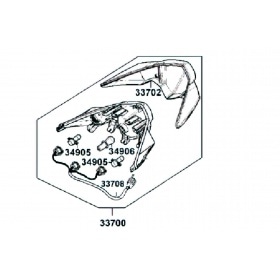 Aizmugurējais lukturis Kymco Agility RS 50cc