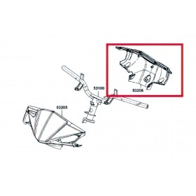 Handlebar Cover backside – original spare part Kymco Agility RS 50cc