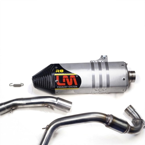 Full Exhaust D.45mm LM R8 Apollo RXF / YCF over 160cc Full Exhaust D.45mm LM R8 Apollo RXF / YCF over 160cc