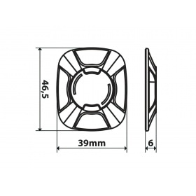 Adapteris universāls Opti pašlīmējošs
