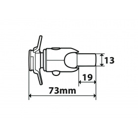 Viedtālruņa turētājs Opti Screw M8