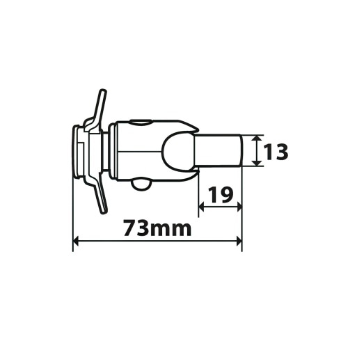 Smartphone Holder Opti Screw M8 Smartphone Holder Opti Screw M8