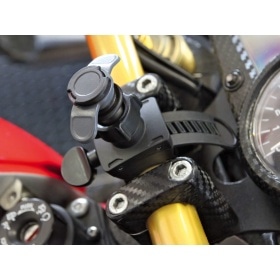 Viedtālruņa turētājs Opti Belt elastīgs 15-40 mm stūrei